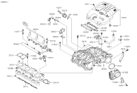 284103A000-EGR VAVLE & STUD ASSY