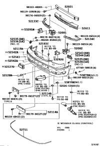 5213150040-REINFORCEMENT SUB-ASSY, FRONT BUMPER