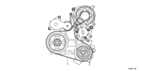 311105AYH01-Belt, alternator