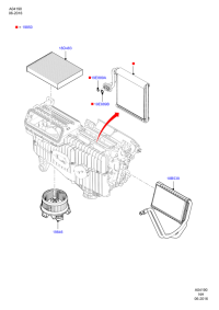 FG9H19850AA-EVAPORATOR ASSY-COOLER