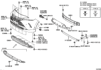 520210R110-REINFORCEMENT SUB-ASSY, FRONT BUMPER