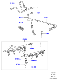 MLH500180-PIPE,FUEL LEAK