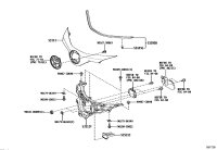 52521F4030-STAY, FR BUMPER