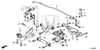 52510THAH00-UPR ARM COMP RR