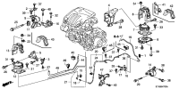 50810STXA02-MTG RUB ASSY ENG