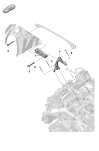 9A719933100-Engine mounting