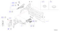 F41202GDMA-HOUSING ASSY-FRONT STRUT,RH
