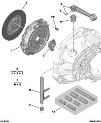204177-Bearing, engine release