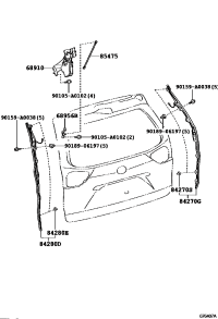 9018906197-CLAMP OR CLIP(FOR FUEL HOSE NO.1)