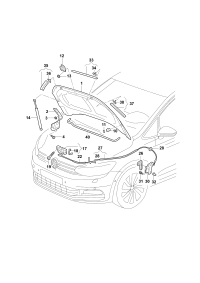 5TD823359-GAS SPRING VW TIGUAN
