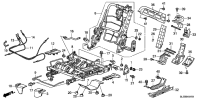 81304SLEQ01ZD-Cover, center seat, inner foot