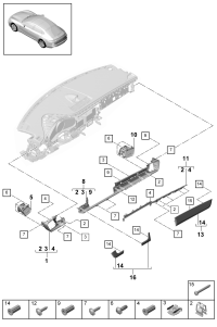 971857715DV08-Bracket (assy) silver plating