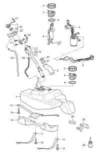 99762012700-Fuel pump