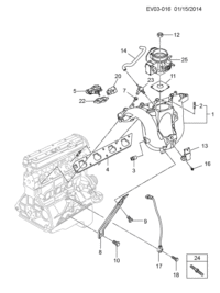 93386685-GASKET,INLET MANIFOLD