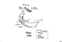 5211902930-COVER, FRONT BUMPER