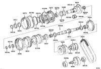 3620560040-SPROCKET SUB-ASSY, TRANSFER DRIVE