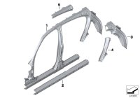 41217284371-Frame assy-side ctr lh