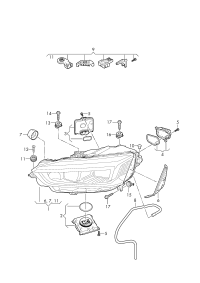 8W6941773E-LED HEADLIGHT/718 BOXTER