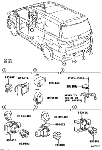 8934176010A1-SENSOR, ULTRASONIC, NO.1