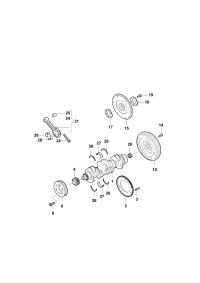 06J105021P-CRANKSHAFT