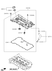 224102E000-COVER ASSY-ROCKER