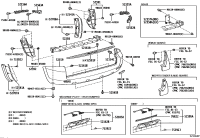 5210542010-BUMPER SUB-ASSY RR