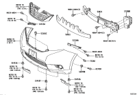 5387950020-RETAINER, FRONT FENDER LINER