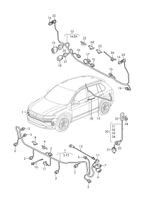 5NA971095BK-Harness, bumper