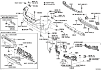 521196B955-COVER, FR BUMPER L/COLOR