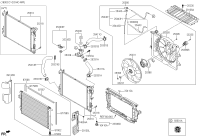 25333J4000-Bracket assy-radiator mtg upr