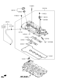 224102B610-COVER ASSY-ROCKER