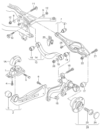 5Q0505223D-CONTROL ARM REAR/FRT LH/A3/Q2