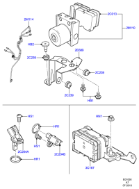 3M512B389AC-BRACKET-ENGINE SUPP*