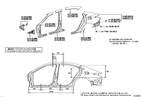 6110333090-REINFORCEMENT SUB-ASSY, COWL SIDE, RH