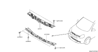 F25111HMMH-SUPPORT-RADIATOR CORE,UPPER
