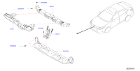 F25112GDMH-SUPPORT-RADIATOR CORE,UPPER
