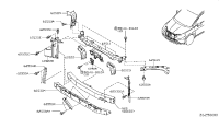 F25502DTMA-STAY ASSY-HOOD LOCK