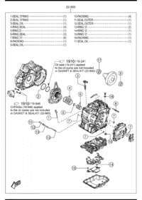 FZ2122900B-GASKET & SEAL KIT