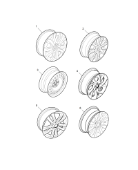 10009606-WHEEL ALUMINUM