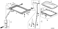 70010SLEJ01-FRAME ASSY-SUNROOF