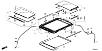 70010T70H12-FRAME ASSY-SUNROOF