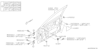 61124AJ010-CHECK ASSY DR F