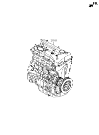 180S12GH00-ENGINE ASSY-SUB