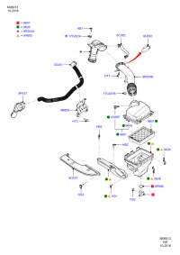 DS735D201DB-INLET,WATER PUMP