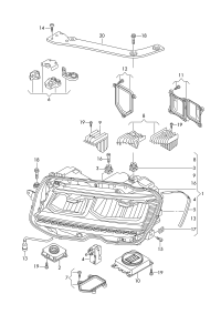 5NB941773D-LED HEADLIGHT/718 BOXTER