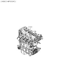 YA07126B00-ENGINE ASSY-SUB
