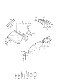 4M0845099NVB-Window, w/shld window