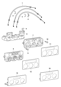 18D819835-Cable, defroster damper