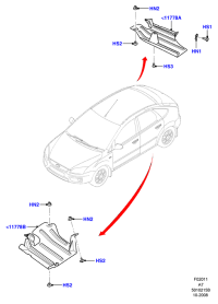 W505542S301-BOLTRR SUSP STABILIZER
