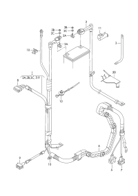6R0971537N-Earth wire